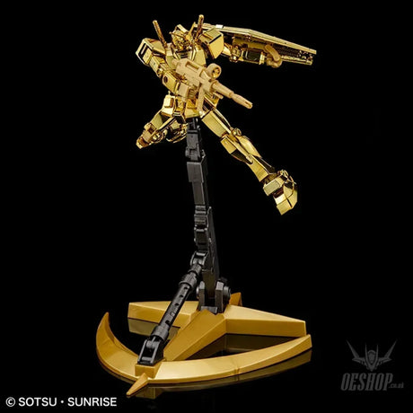 The Gundam Base Limited 1/144 HGUC PRIZE RX-78-2 Gundam (Gold Coating) - Scale Model Kits