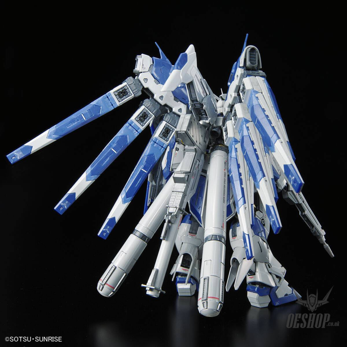 The Gundam Base Limited 1/144 RG Hi-v Gundam (Titanium Finish) - Scale Model Kits