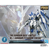 The Gundam Base Limited 1/144 RG Hi-v Gundam (Titanium Finish) - Scale Model Kits