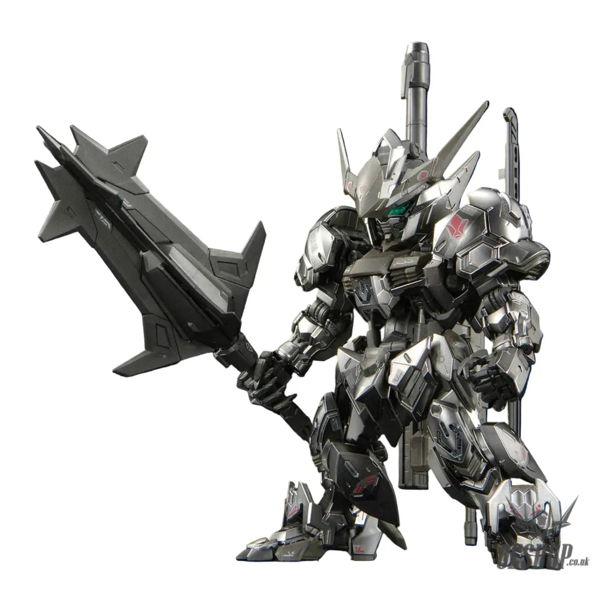 Bandai MGSD The Gundam Base Limited Gundam Barbatos [Iron-Blooded Coating] - Scale Model Kits