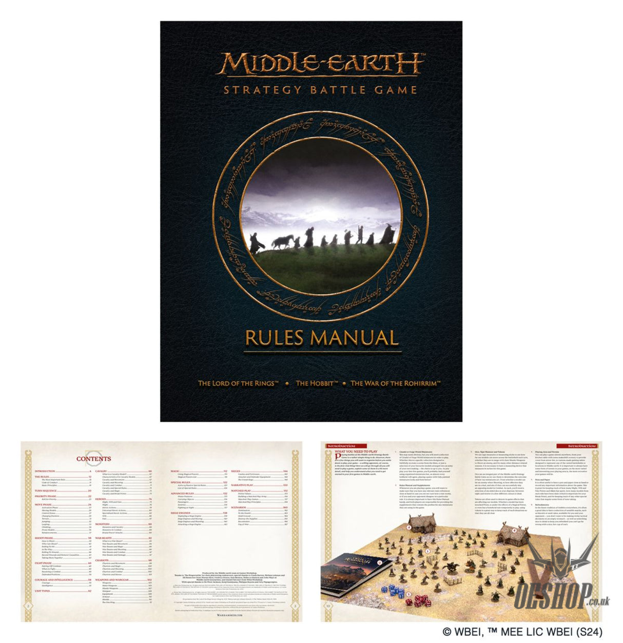 The Lord of the Rings: The War of the Rohirrim - Battle of Edoras 30-83 Tabletop Wargame