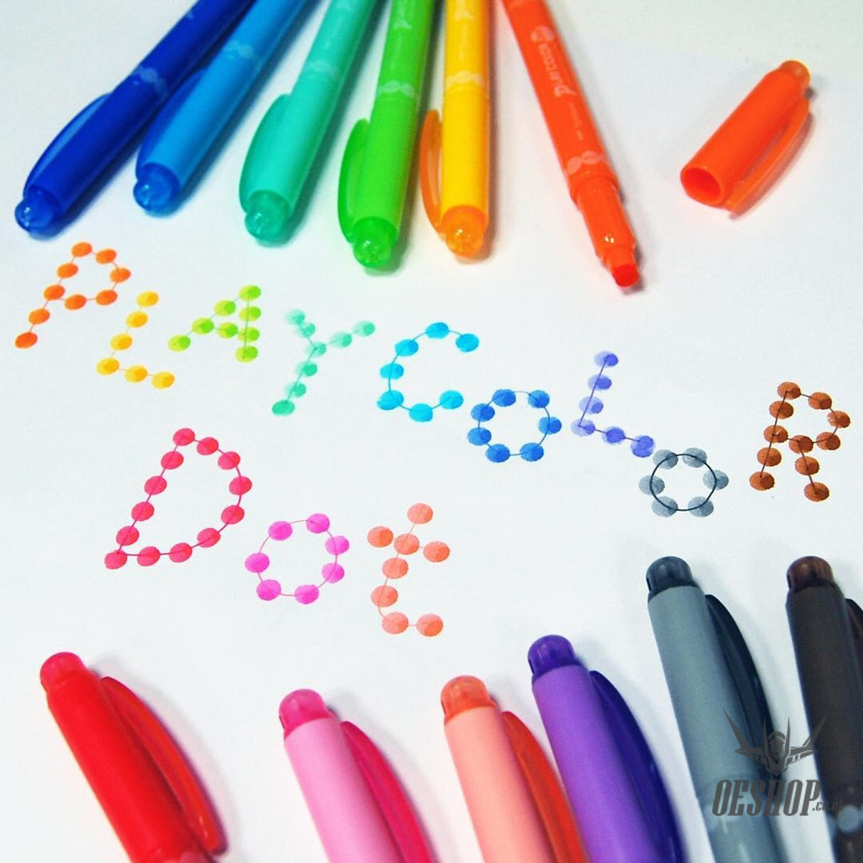 Tombow PLAY COLOR Dot Double Sided Drawing Pens 12-Color Set - GCE-011 Tombow 21.98 OEShop