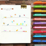 Tombow PLAY COLOR Dot Double Sided Drawing Pens 12-Color Set - GCE-011 Tombow 21.98 OEShop