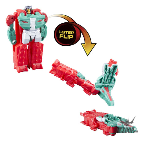 Transformers EarthSpark 1-Step Flip Changer Figure SkullCruncher Action & Toy Figures