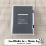 Transparent Display Case for Models Kits - MG Small Double-Layer Box/ RG HG Sazabi Zeon - Storage & Organization
