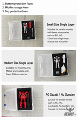 Transparent Display Case for Models Kits - Storage & Organization