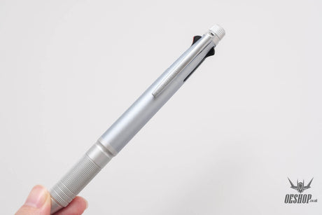 Uni Jetstream 4 +1 Multiple Functions Pen Metal Ice Silver Uni MITSUBISHI PENCIL 22.98 OEShop