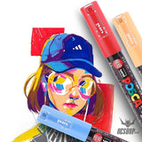 Uni POSCA Paint Marker PC-1M 12C Fine 12 Color Set Uni MITSUBISHI PENCIL 31.98 OEShop