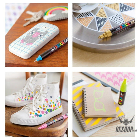 Uni POSCA Paint Marker PC-1M 7C Ultra-Fine 7 Color Set Uni MITSUBISHI PENCIL 17.98 OEShop