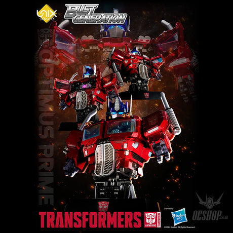 Unix Square Transformers Bust Generation Optimus Prime Mechanic Bust 16cm LED effect - Action & Toy Figures