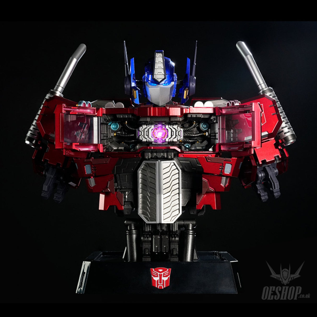 Unix Square Transformers Bust Generation Optimus Prime Mechanic Bust 16cm LED effect - Action & Toy Figures
