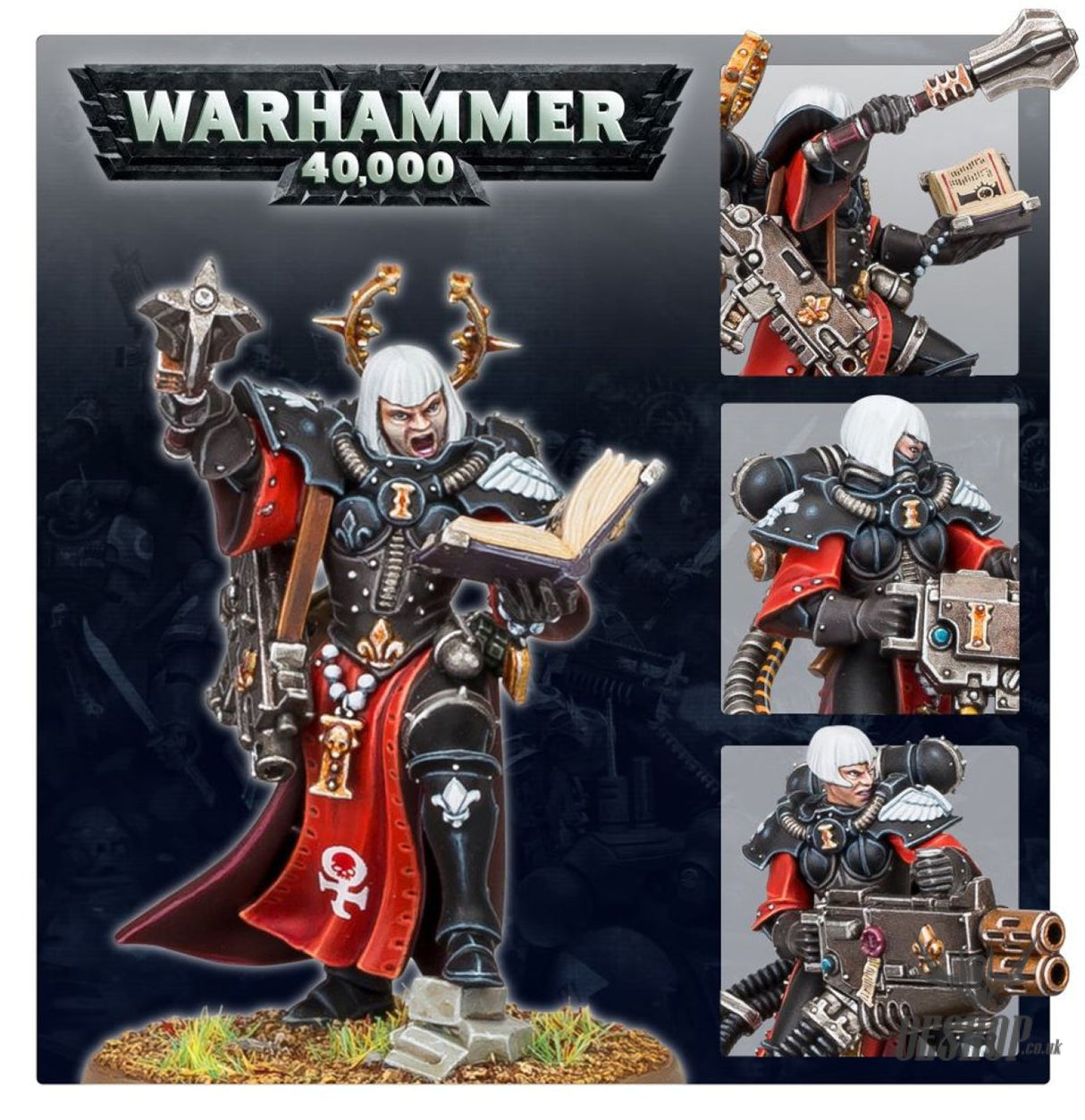 Warhammer 40,000 Adepta Sororitas: Restributor Squad 52-25 Tabletop Wargame
