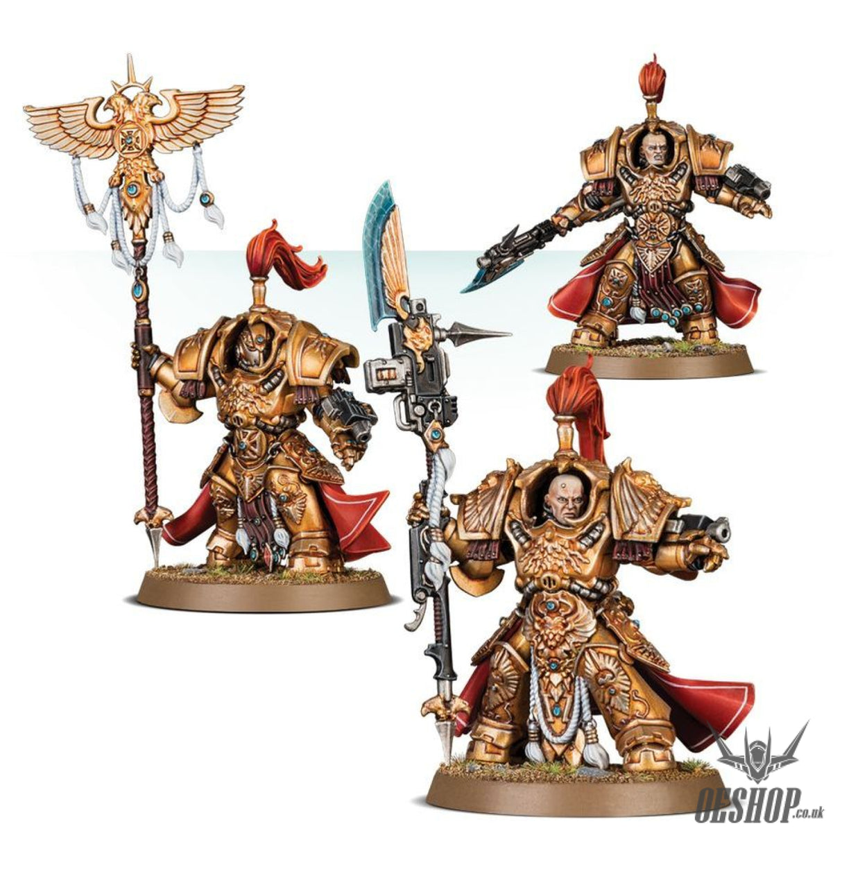 Warhammer 40,000 Adeptus Custodes: Allarus Custodians 01-13 Tabletop Wargame