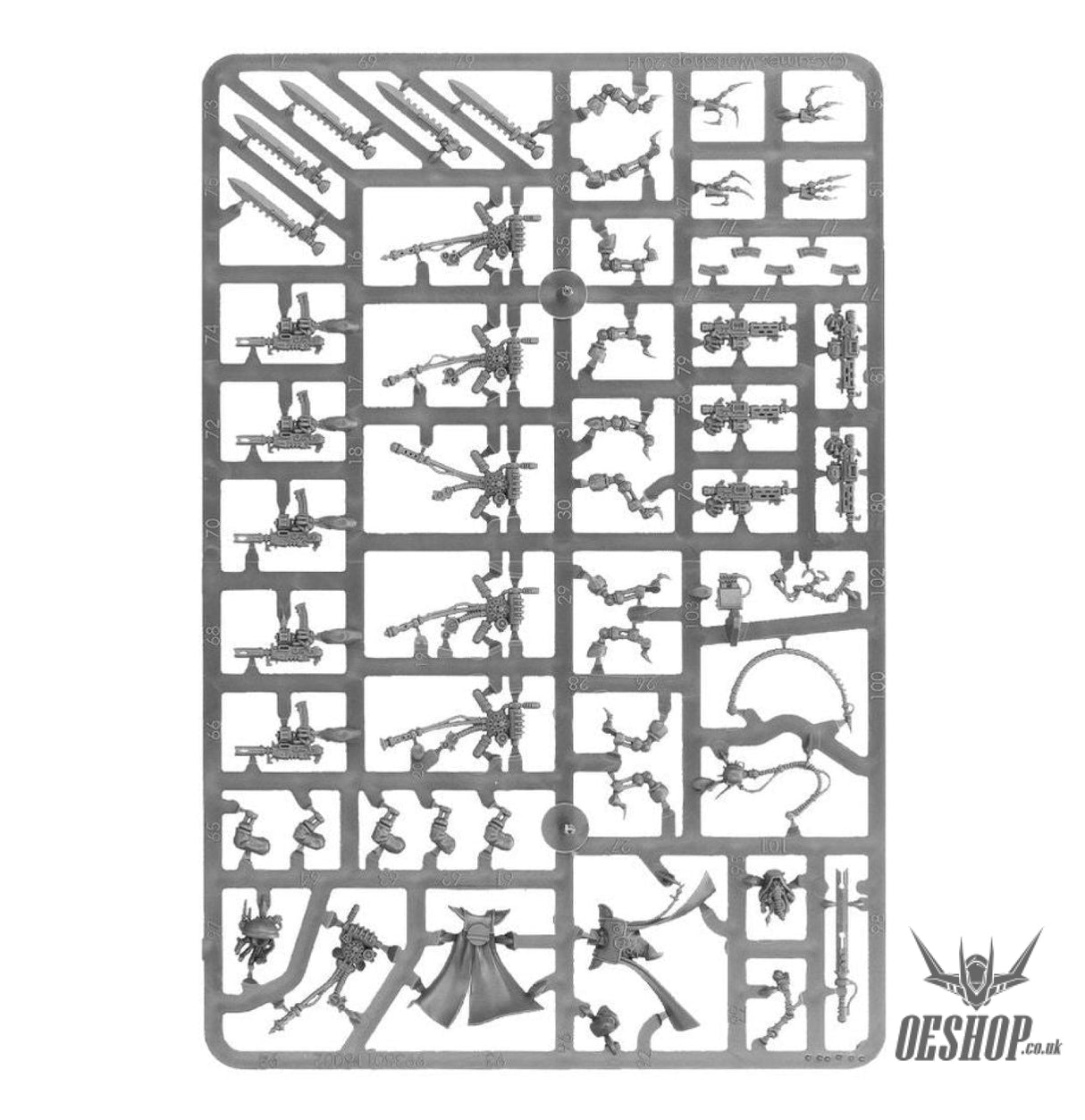 Warhammer 40,000: Adeptus Mechanicus Sicarians 59-11 Tabletop Wargame