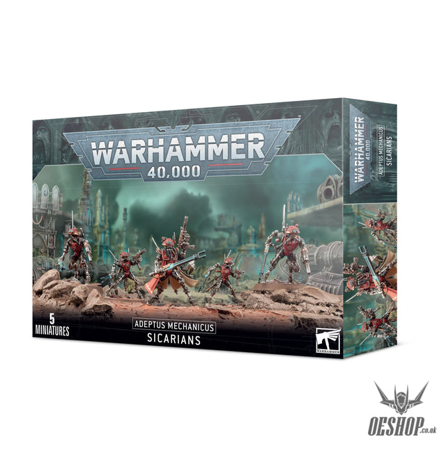 Warhammer 40,000: Adeptus Mechanicus Sicarians 59-11 Tabletop Wargame