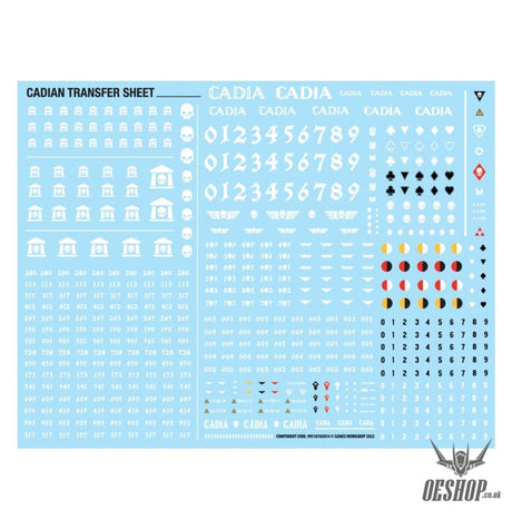 Warhammer 40,000 Astra Militarium: Cadian Shock Troops 47-33 Tabletop Wargame
