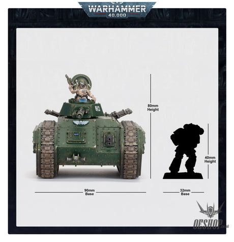 Warhammer 40,000 Astra Militarium: Chimera 47-07 Tabletop Wargame