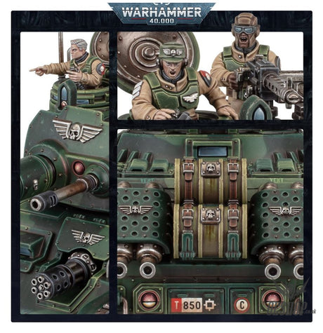 Warhammer 40,000 Astra Militarium: Rogal Dorn Battle Tank 47-31 Tabletop Wargame