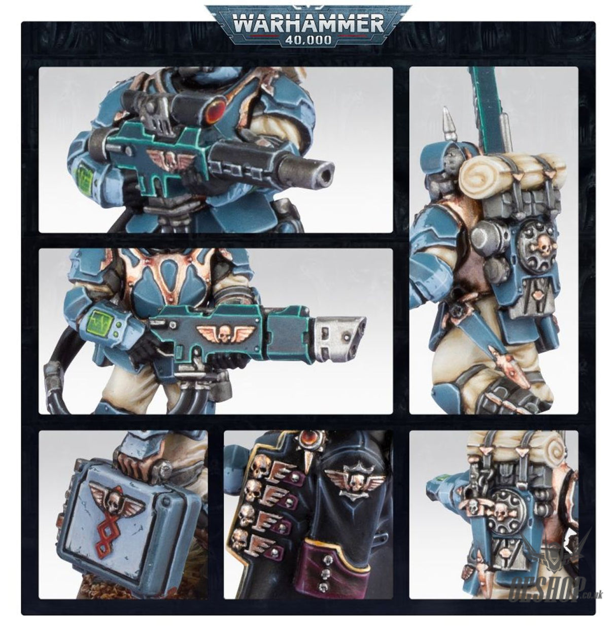 Warhammer 40,000 Astra Militarium: Tempest Scions 47-15 Tabletop Wargame