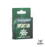 Warhammer 40,000 Chaos Knights: Chaos Knights Dice Set 40-30 Tabletop Wargame