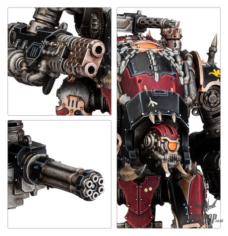 Warhammer 40,000 Chaos Knights: Houndpack Lance Battleforce 43-104 Tabletop Wargame