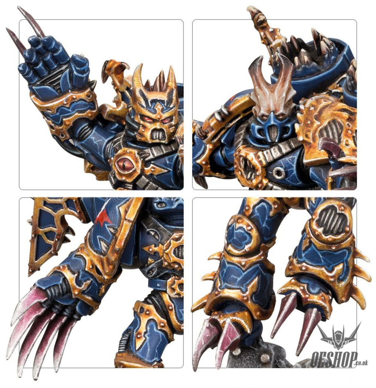 Warhammer 40,000 Chaos Space Marines: Raptors 43-13 Tabletop Wargame