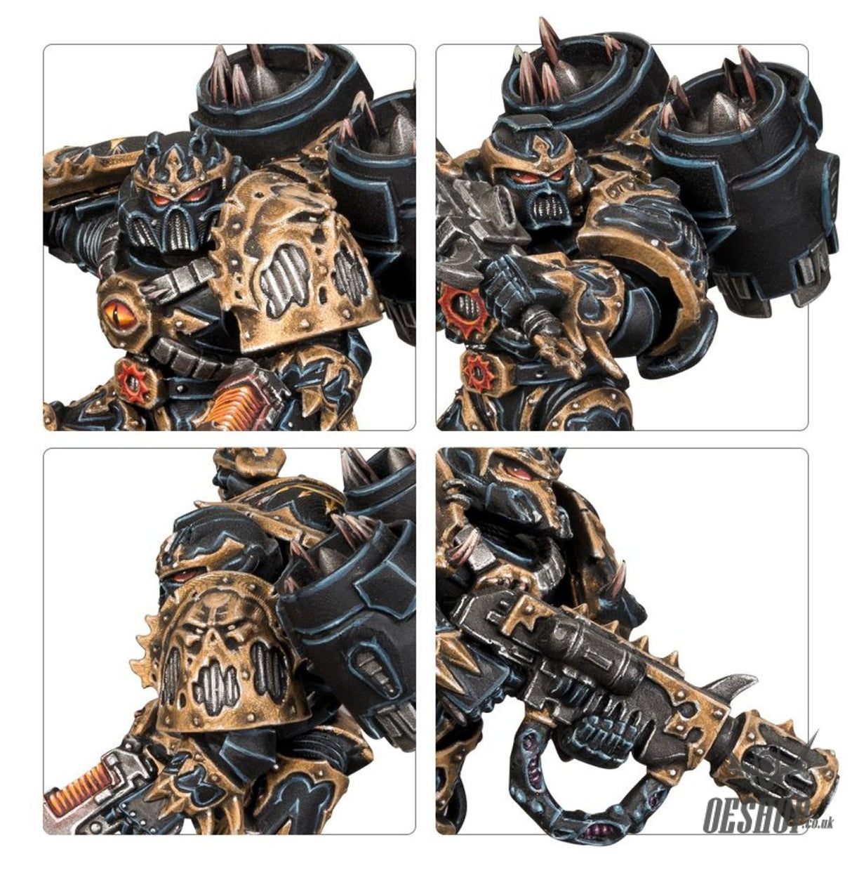Warhammer 40,000 Chaos Space Marines: Raptors 43-13 Tabletop Wargame