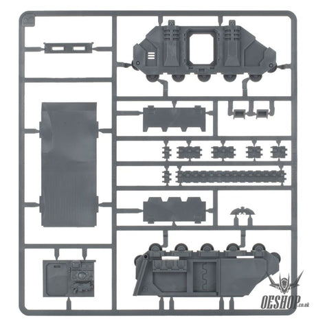 Warhammer 40,000 Chaos Space Marines: Chaos Rhino 43-11 Tabletop Wargame