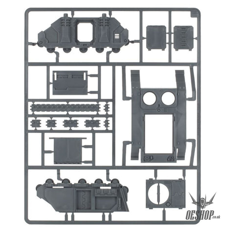 Warhammer 40,000 Chaos Space Marines: Chaos Rhino 43-11 Tabletop Wargame