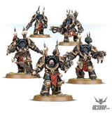 Warhammer 40,000 Chaos Space Marines: Chaos Terminator Squad 43-19 Tabletop Wargame
