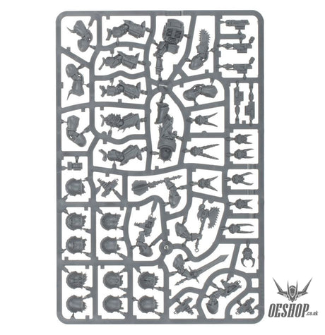 Warhammer 40,000 Chaos Space Marines: Chaos Terminator Squad 43-19 Tabletop Wargame