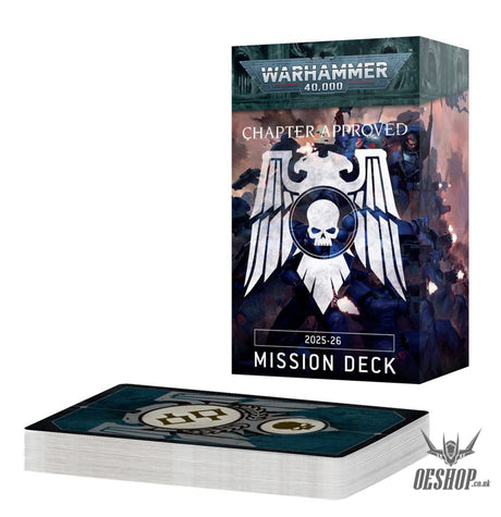 Warhammer 40,000: Chapter Approved 2025-26: Mission Deck - English 40-65 Tabletop Wargame