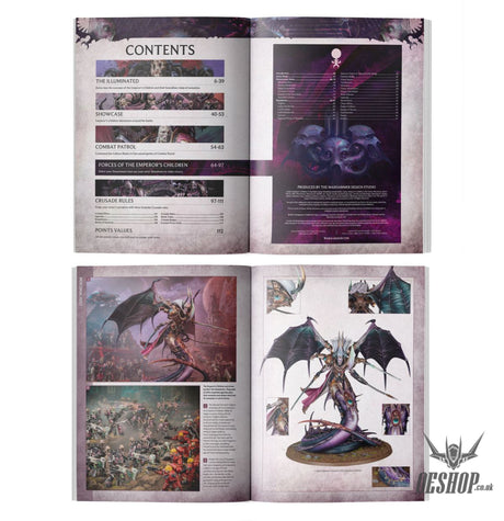 Warhammer 40,000 Codex: Emperor’s Children (English) 37-02 Tabletop Wargame
