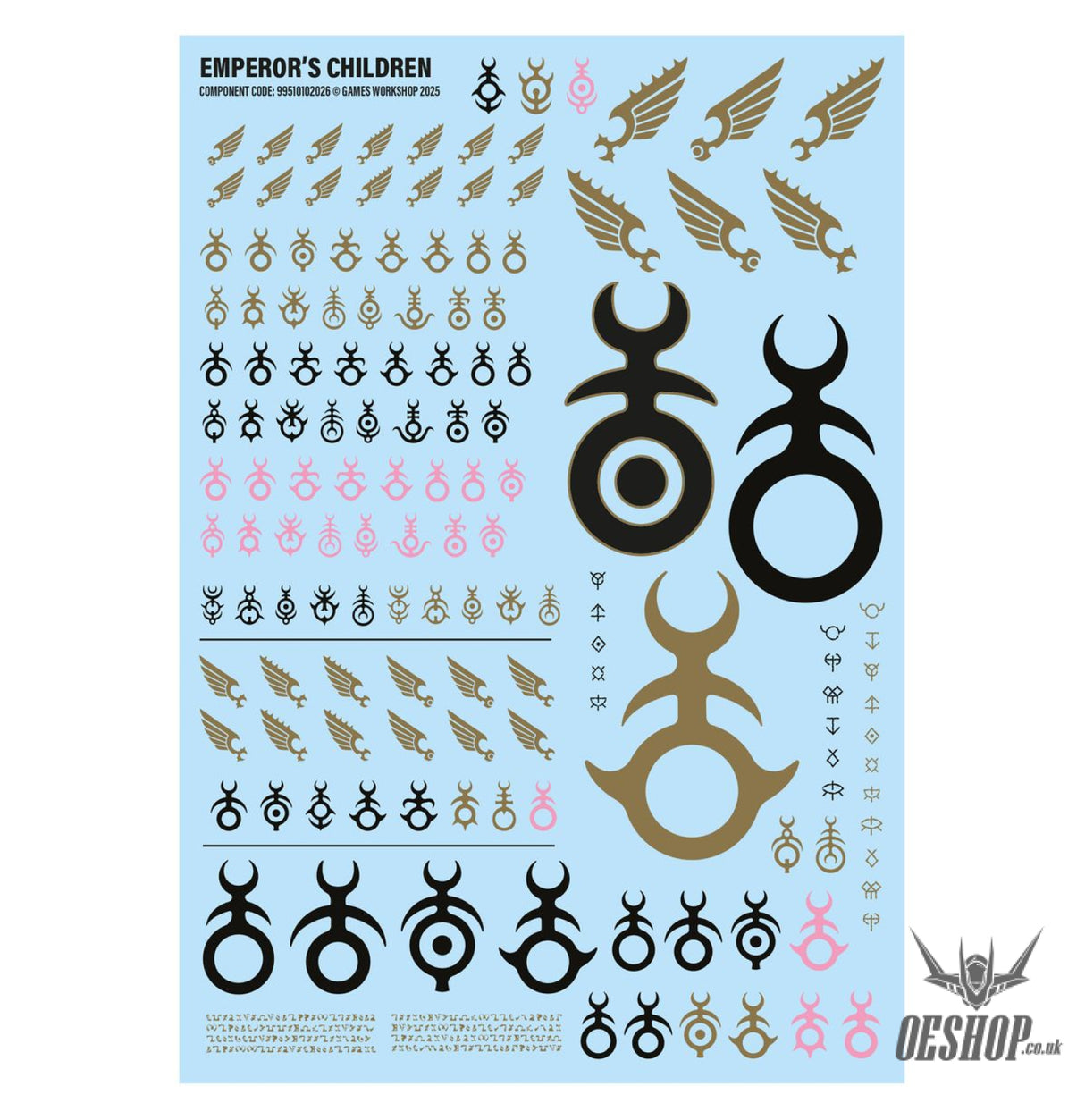 Warhammer 40,000 Emperor’s Children: Flawless Blades 37-07 Tabletop Wargame