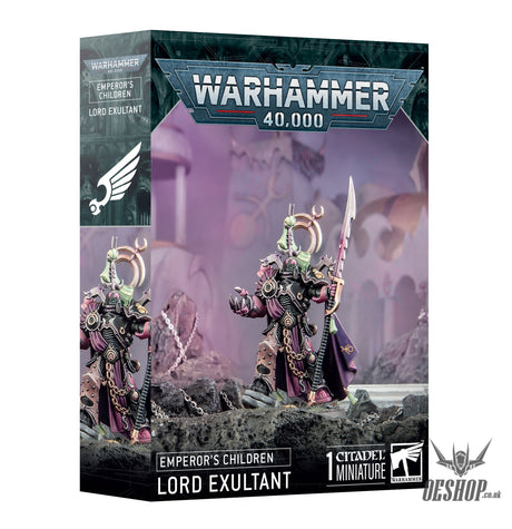 Warhammer 40,000 Emperor’s Children: Lord Exultant 37-09 Tabletop Wargame