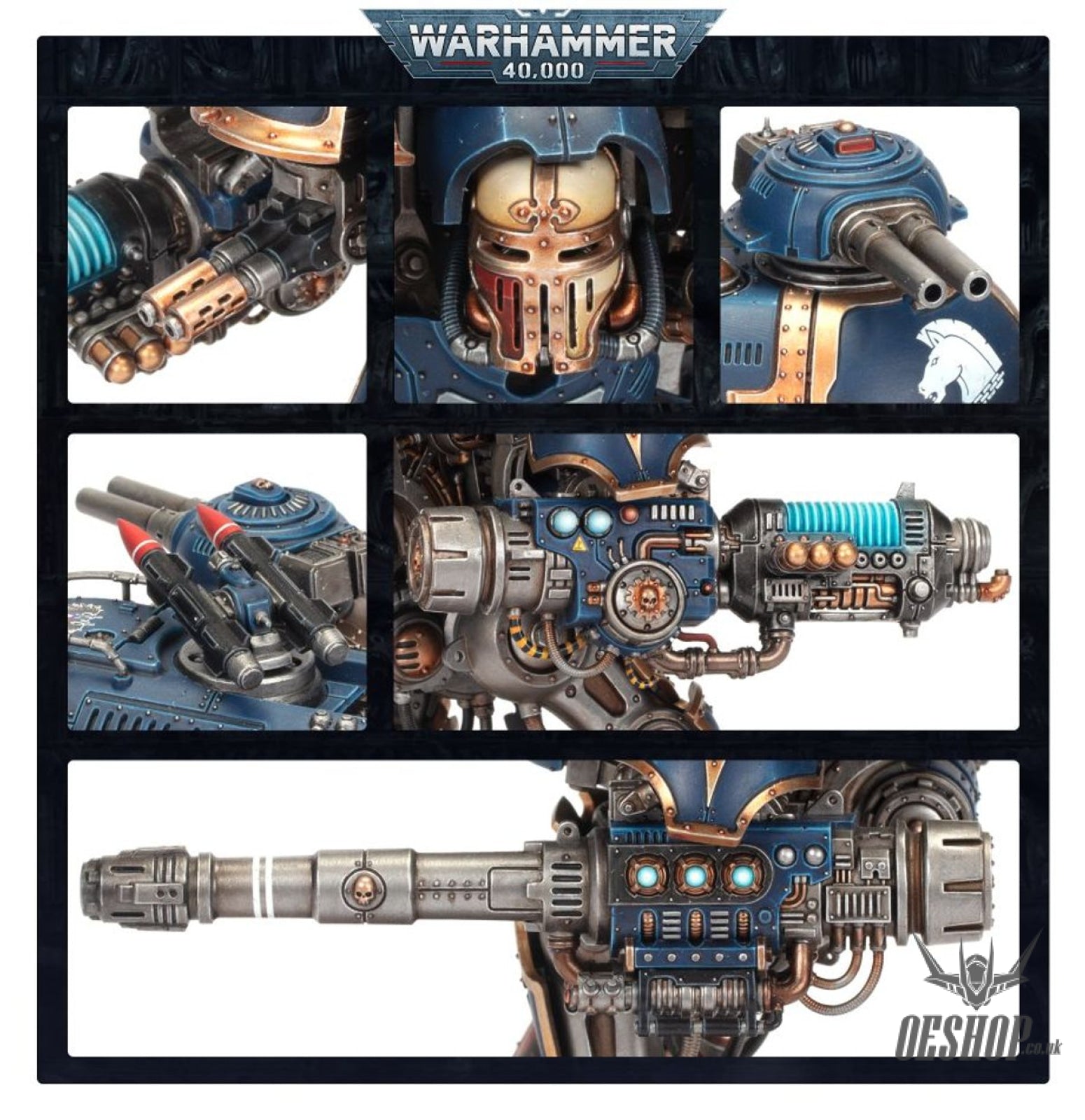 Warhammer 40,000 Imperial Knights: Knight Armigers 54-20 – OEShop
