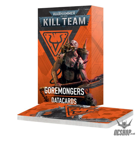 Warhammer 40,000 Kill Team Datasheet Cards: Goremonger 102-60 Tabletop Wargame