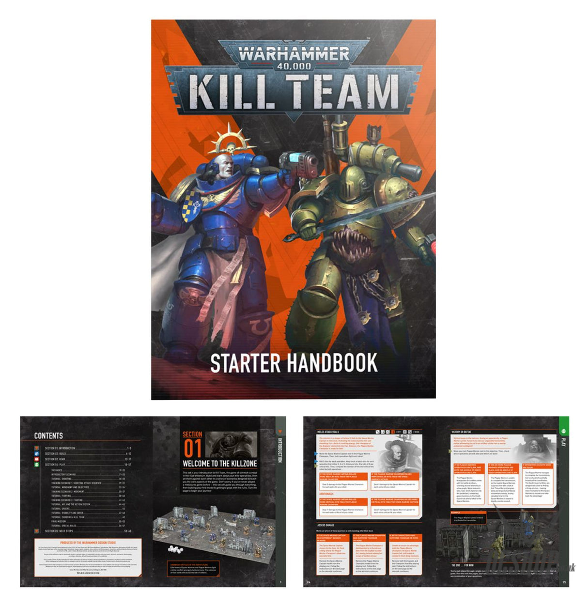 Warhammer 40,000 Kill Team: Start Set (English) 103-54 Tabletop Wargame