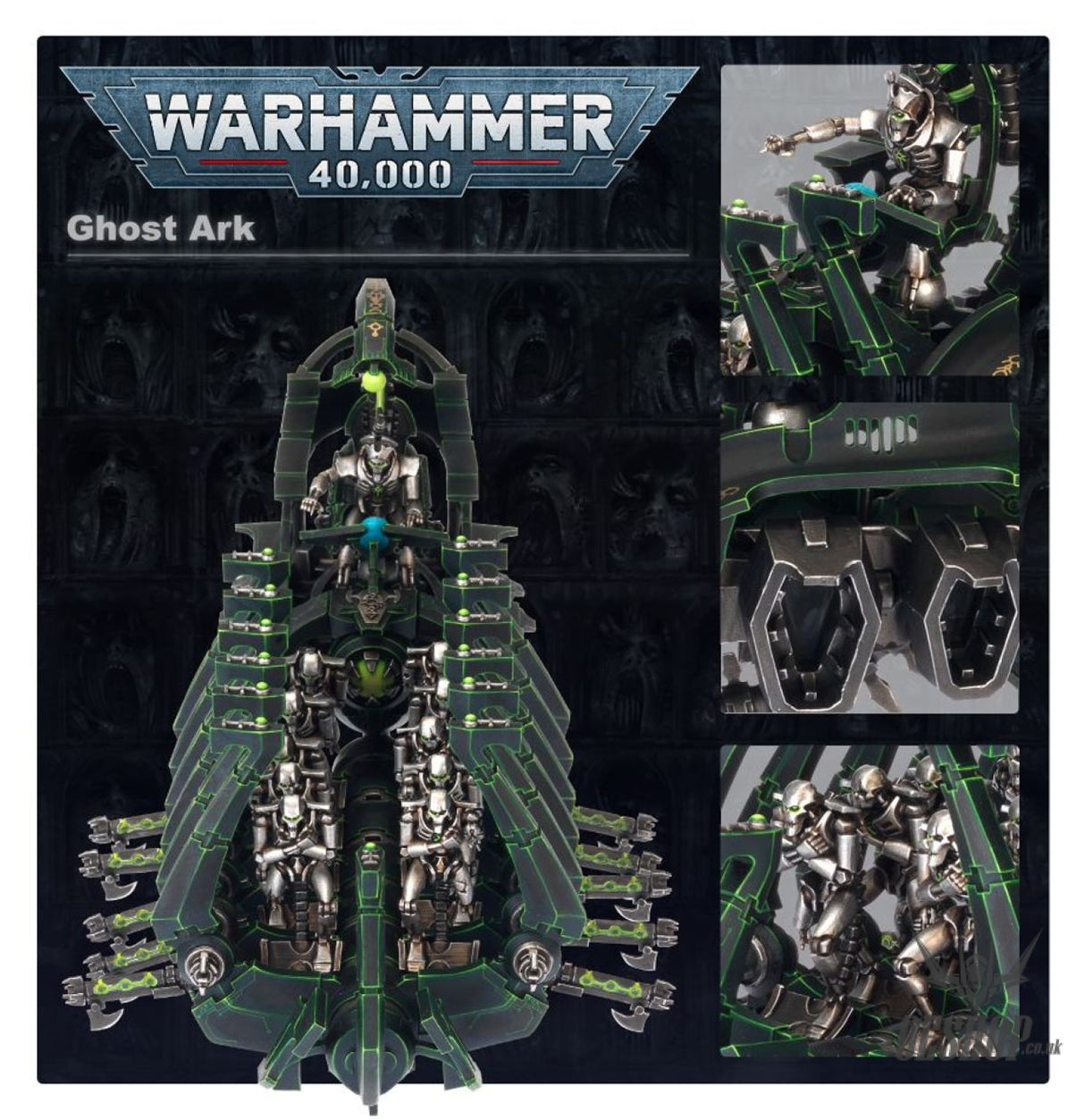 Warhammer 40,000 Necrons: Ghost Ark 49-11 Tabletop Wargame
