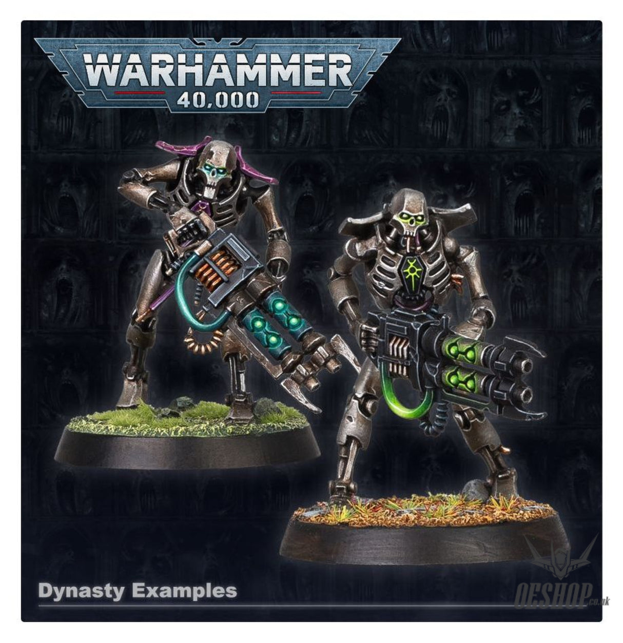 Warhammer 40,000 Necrons: Necron Warriors 49-06 Tabletop Wargame