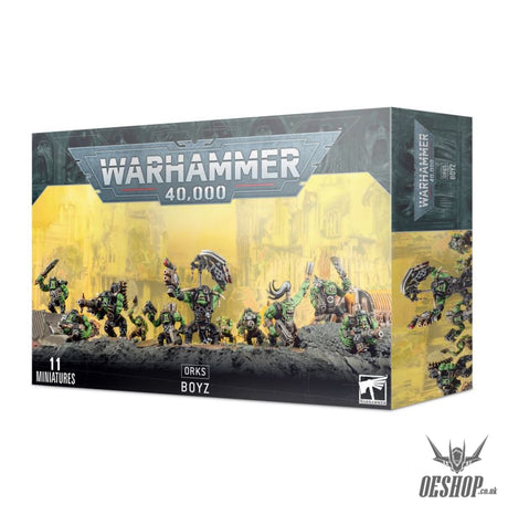 Warhammer 40,000 Orks: Ork Boyz 50-10 Tabletop Wargame