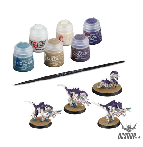 Warhammer 40,000 Paint Set: Tyranids - Termagants and Ripper Swarm 60-13 Painting Consumables