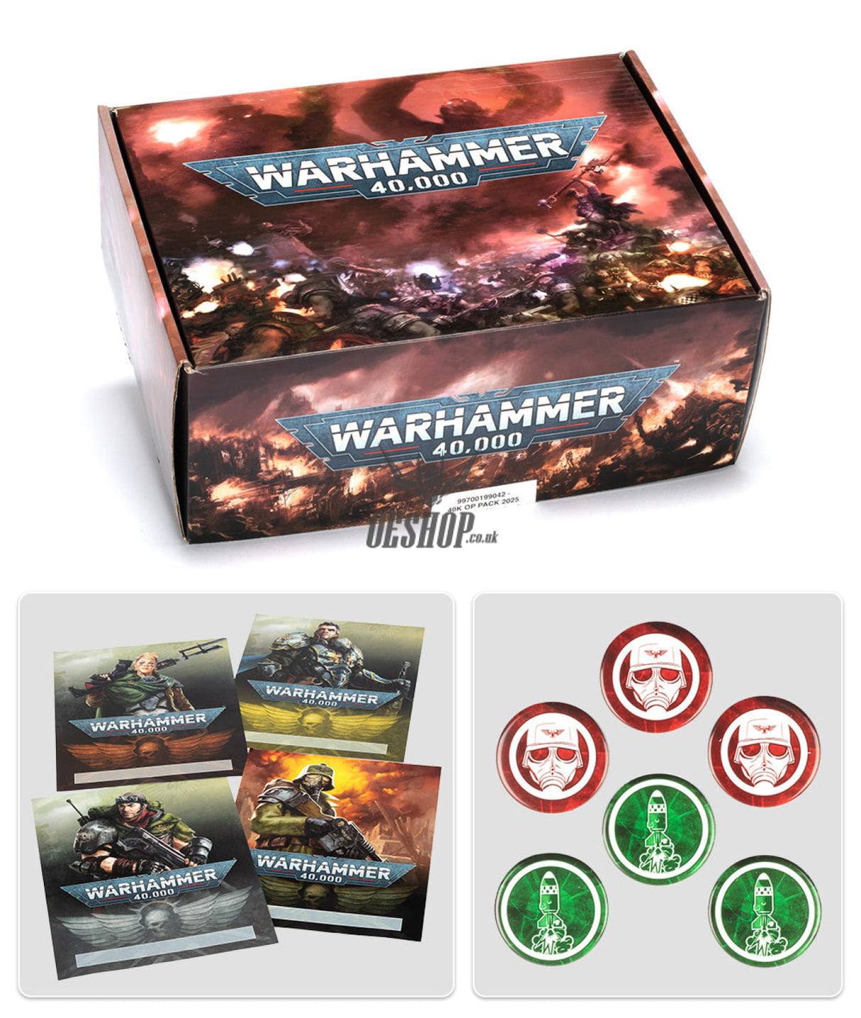 Warhammer 40,000 Retail/Trade: Organized Play Pack 2025 Tabletop Wargame
