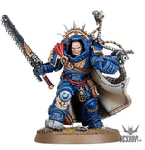 Warhammer 40,000 Space Marines: Captain in Gravis Armour 48-70 Tabletop Wargame