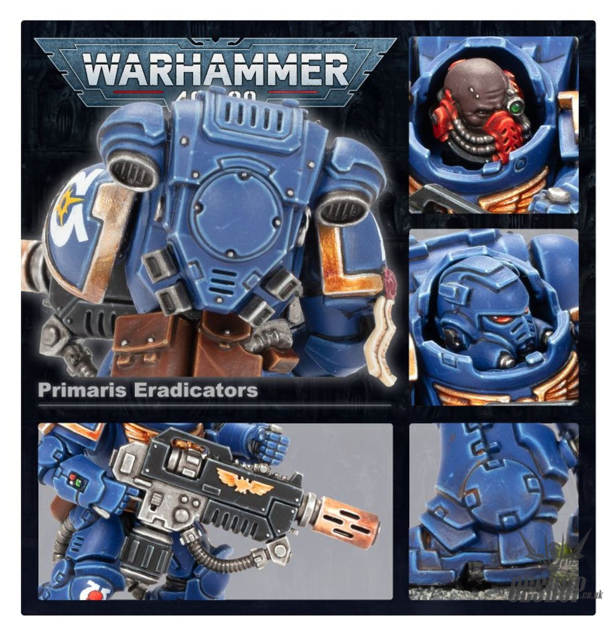 Warhammer 40,000 Space Marines: Primaris Eradicators 48-43 Tabletop Wargame