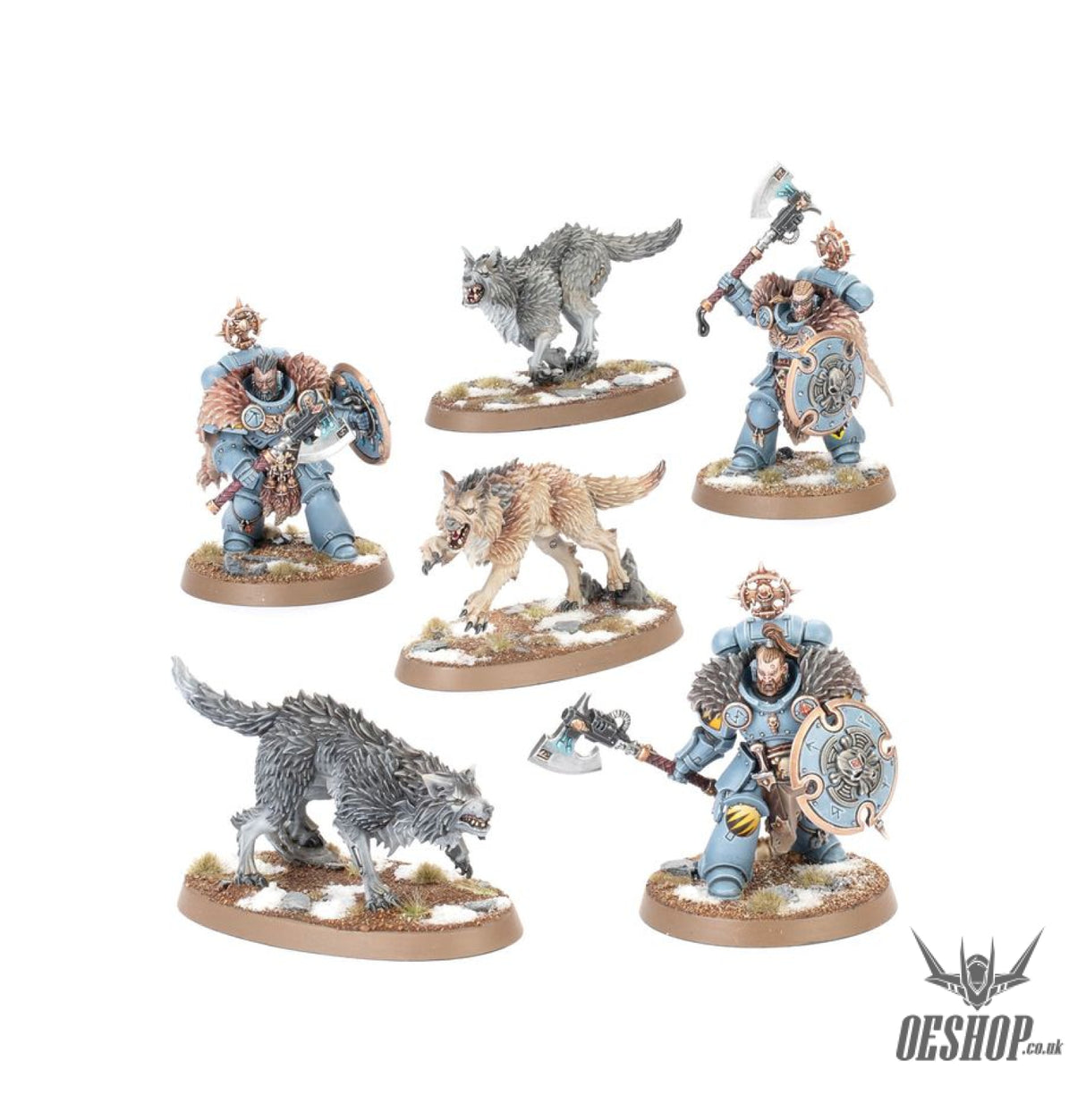 Warhammer 40,000 Space Wolves: Space Wolves Army Set - English 53-33 Tabletop Wargame