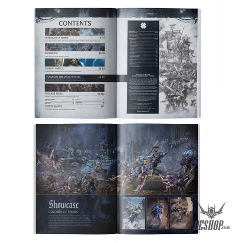 Warhammer 40,000 Space Wolves: Space Wolves Army Set - English 53-33 Tabletop Wargame