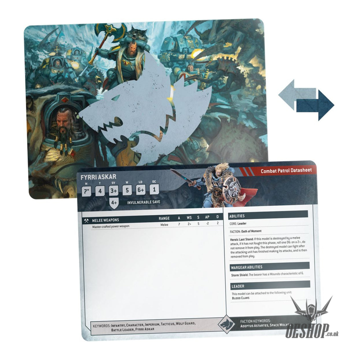 Warhammer 40,000 Space Wolves: Space Wolves Army Set - English 53-33 Tabletop Wargame