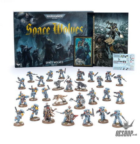 Warhammer 40,000 Space Wolves: Space Wolves Army Set - English 53-33 Tabletop Wargame