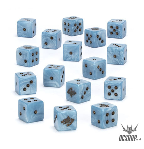 Warhammer 40,000 Space Wolves: Space Wolves Dice 53-27 Tabletop Wargame